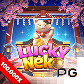 Lucky Neko cat-themed game icon